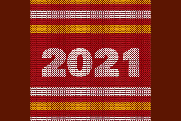 Download Happy New Year 2021 Knitting Pattern - Year Collection