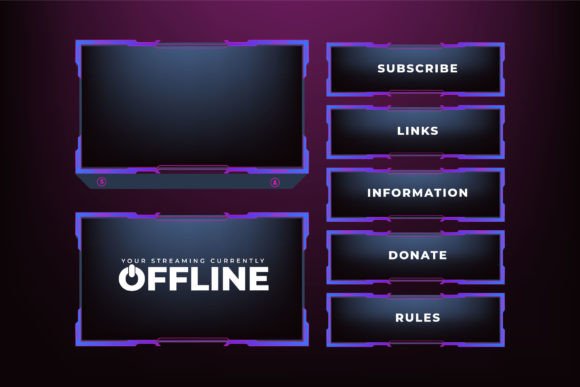 Download Live Streaming Screen Border Design - Screen border Collection