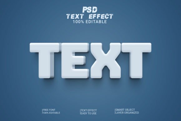 Download PSD Text 3d Text Style Effect - Text style effect Collection