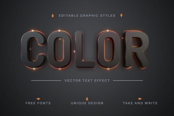Download Red Glow - Editable Text Effect - Editable Collection